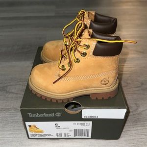 Timberland Premium 6-inch Classic Toddler Waterproof Boot
